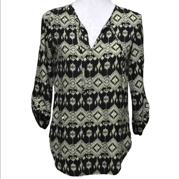 Modcloth Tops - ModCloth Santa Fe Print Blouse